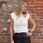 bishop and young Stella crochet sweater tank