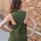 Darla Twist Back Tank Dress