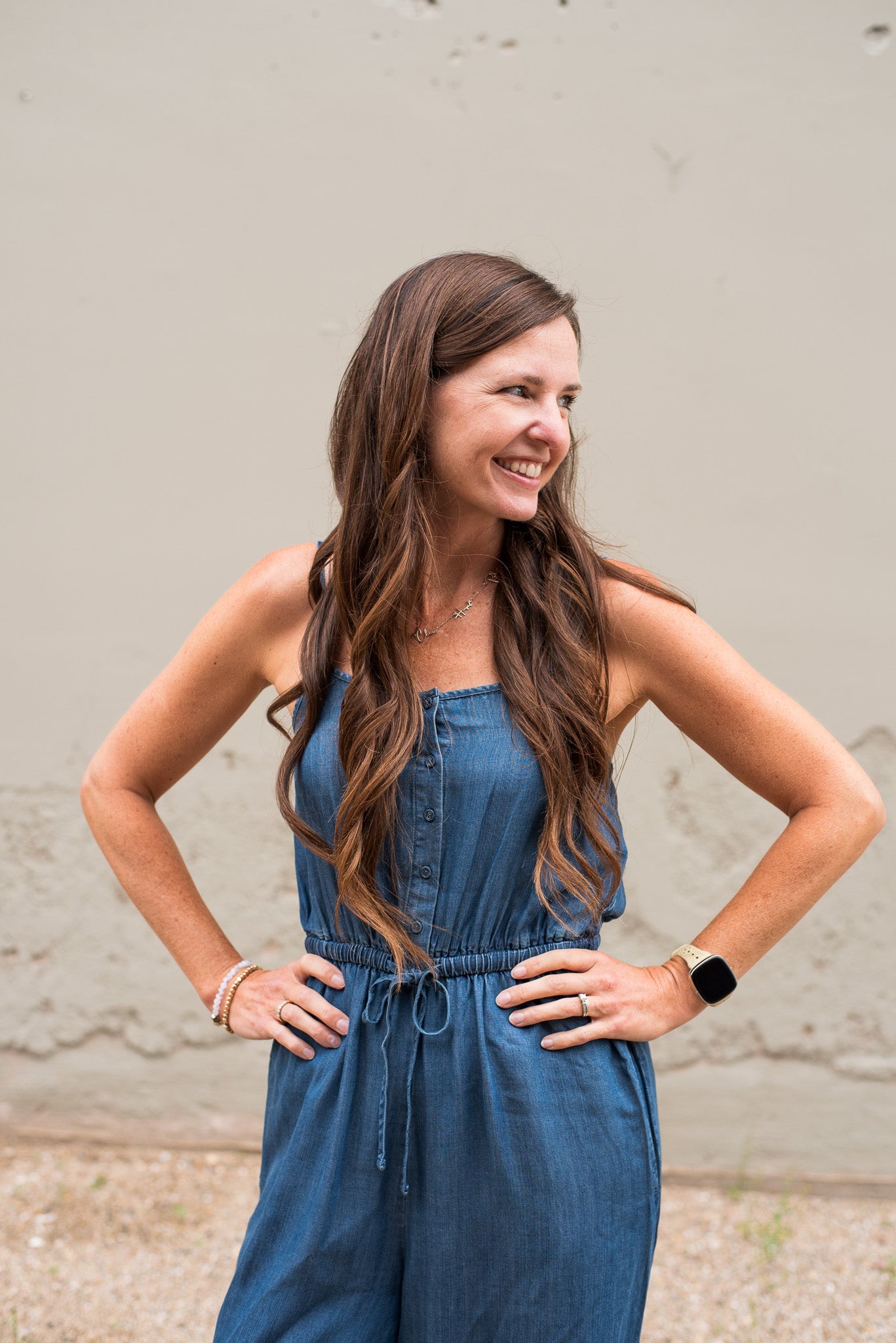 Tencel denim jumpsuit outlet