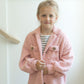 Poodle Knit Shacket- Pink