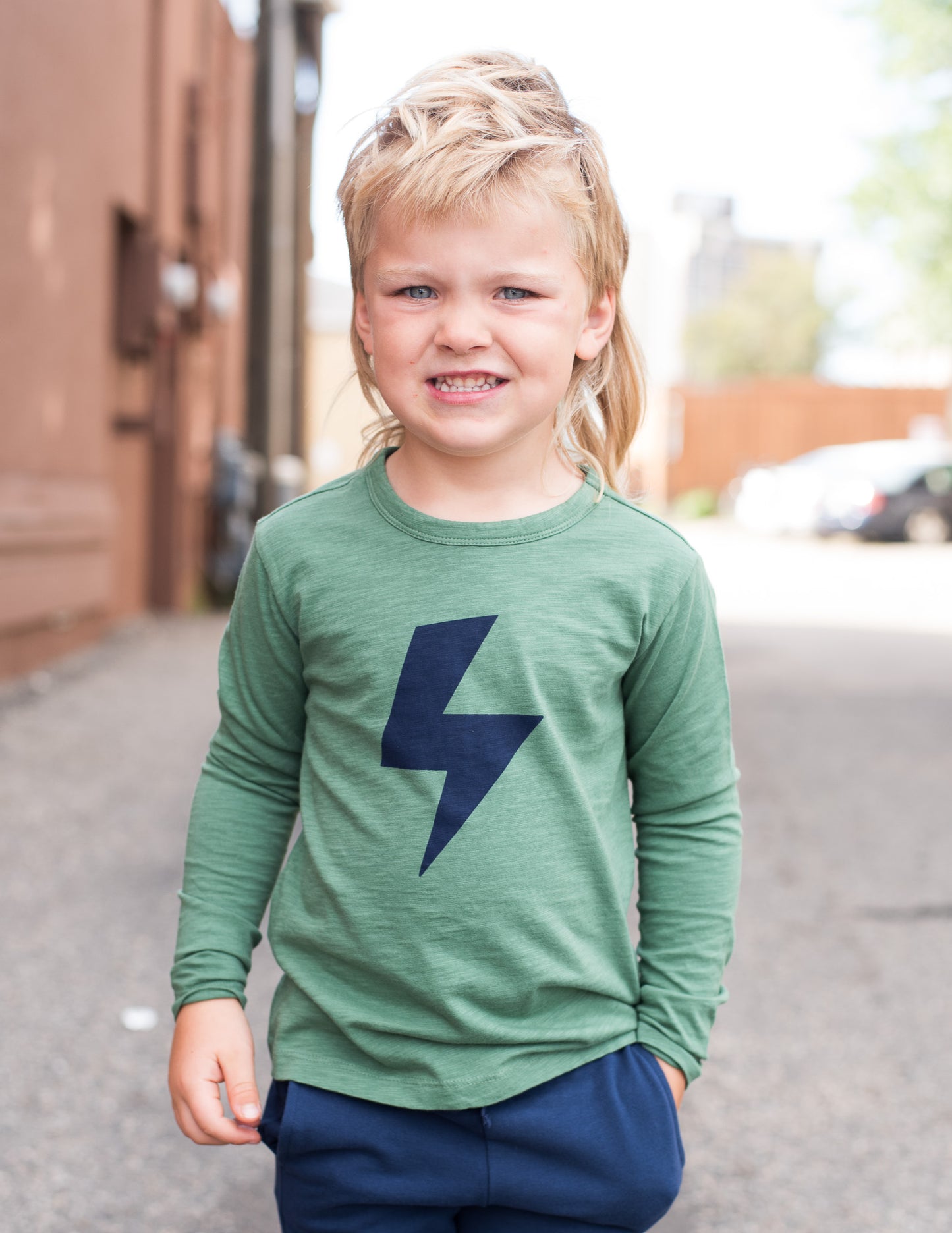 Long Sleeve Bolt Tee