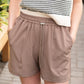 Esmond Short 3- Taupe Stone