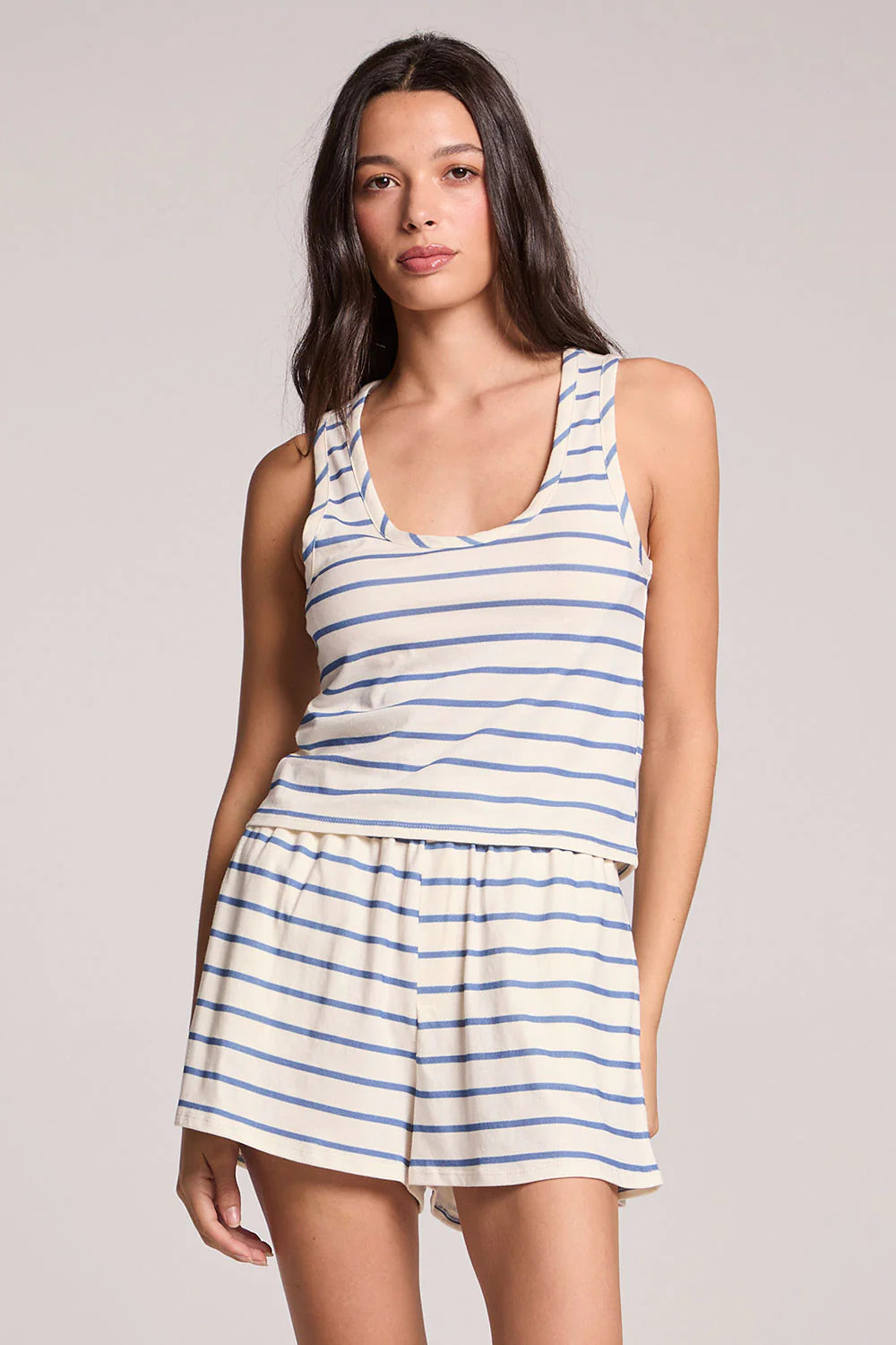 French Riviera Stripe Siren Tank