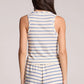 French Riviera Stripe Siren Tank