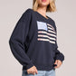 Flag Adornment Long Sleeve