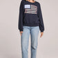 Flag Adornment Long Sleeve