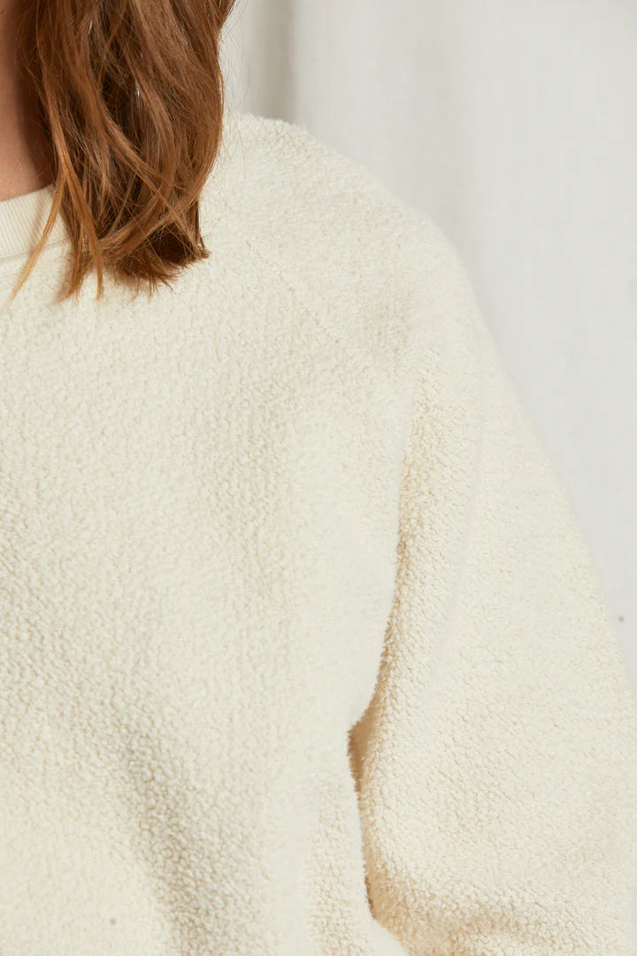 Ziggy Inside Out Cotton Fleece Sweatshirt