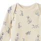 Cotton Long Sleeve Bodysuit- Best Friend
