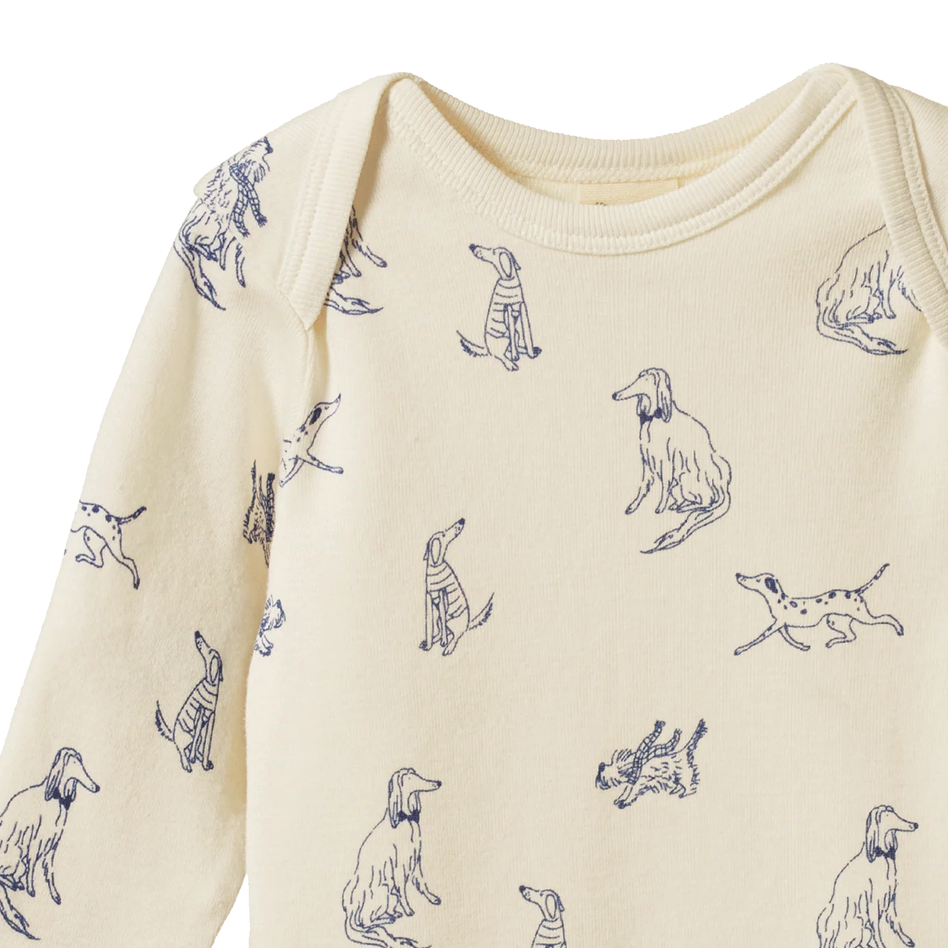 Cotton Long Sleeve Bodysuit- Best Friend