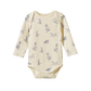 Cotton Long Sleeve Bodysuit- Best Friend