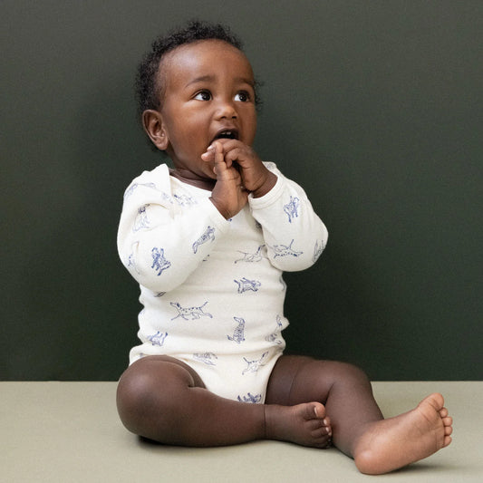 Cotton Long Sleeve Bodysuit- Best Friend