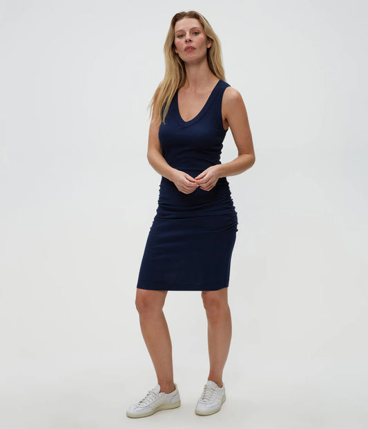 Michael Stars Esme Above the Knee Dress- Nocturnal - Lulie