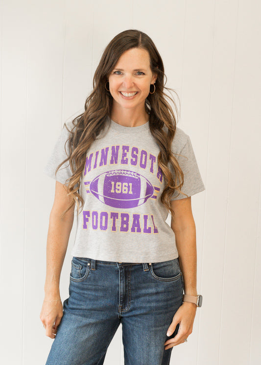Minnesota Vikings football women's tee