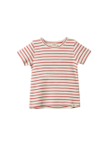 River Tee- Red Sailor Stripe