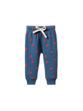 Sunday Track Pants- Raspberry Blue Print