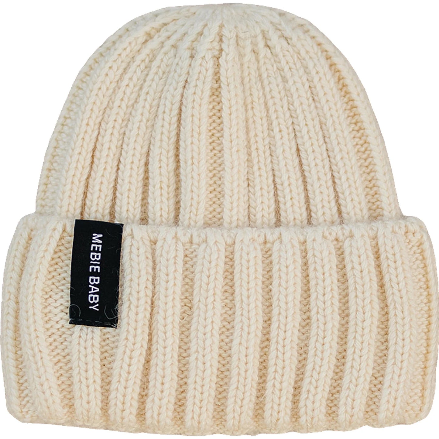 Cream Chunky Knit Beanie - Lulie