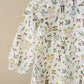 Nutcracker Long Sleeve Ruffle Dress