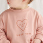 Relaxed Sweatshirt- Love