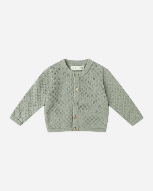 Knit Cardigan- Fern