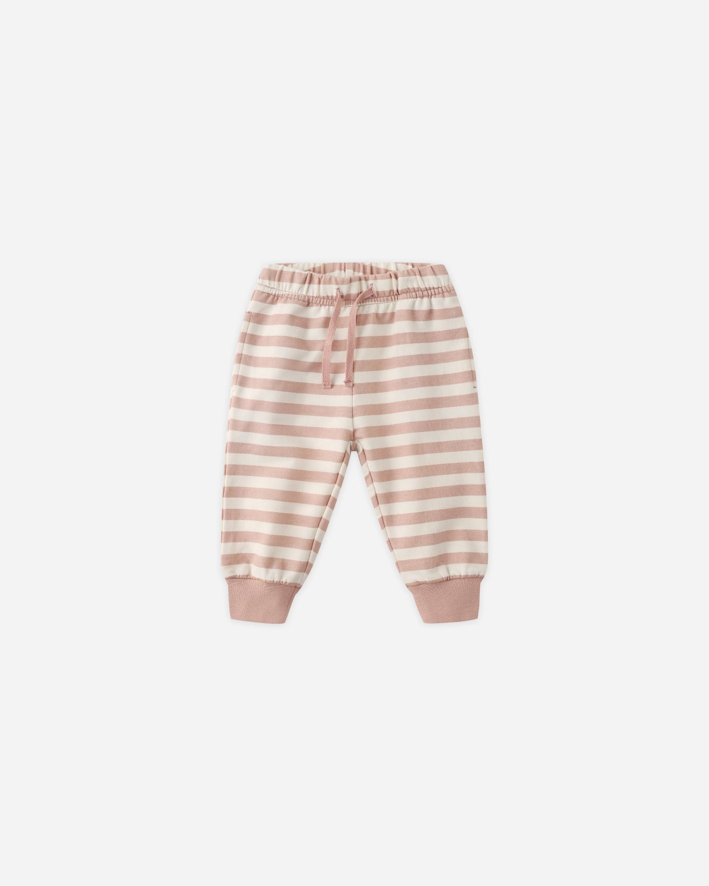 Relaxed Sweatpant- Pink Stripe
