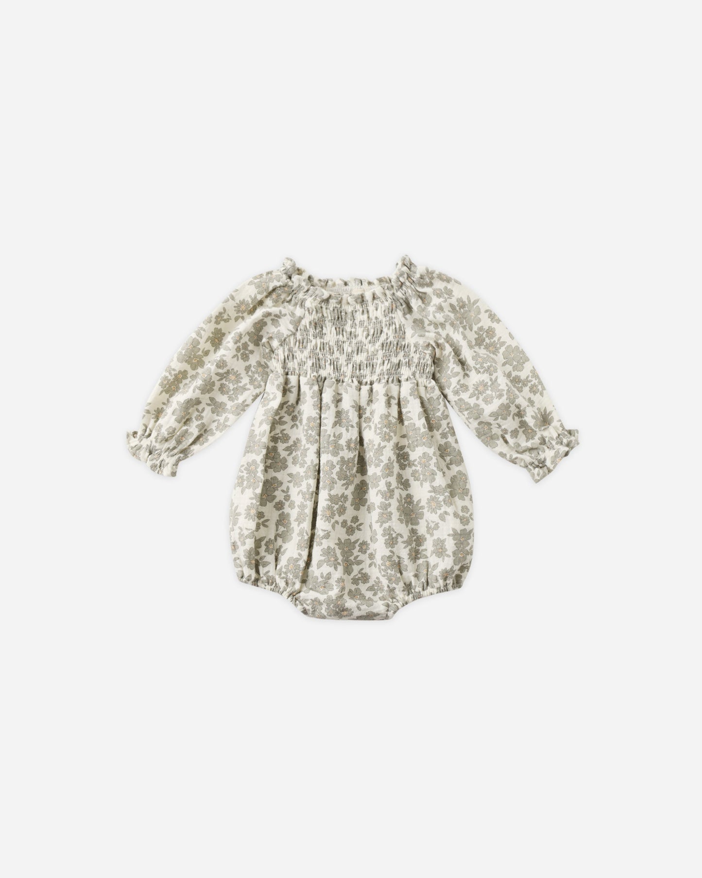 Eden Romper- Green Floral