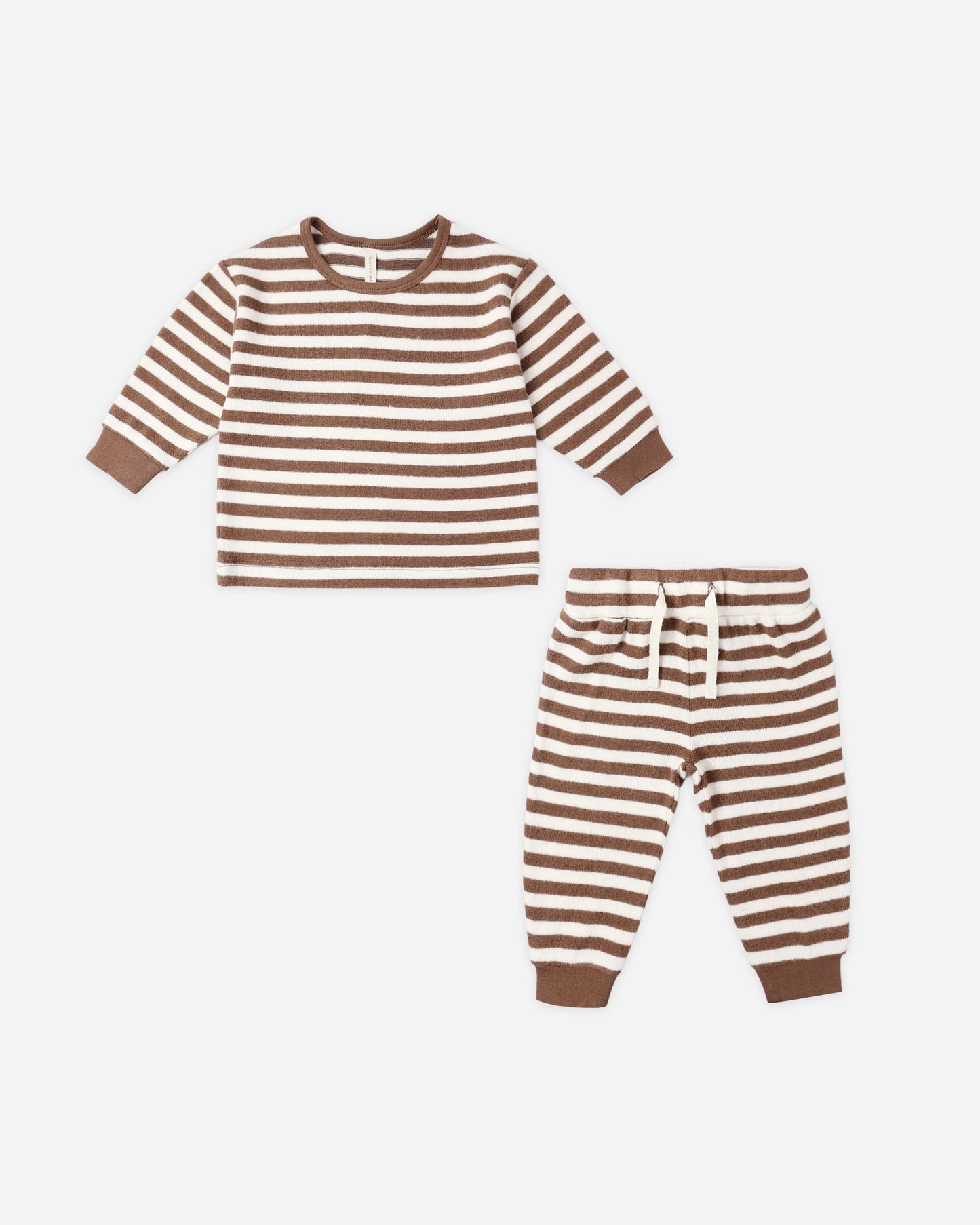 Cozy Set- Cedar Stripe