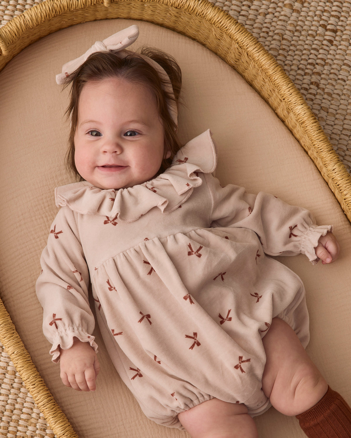 Wendy Romper- Red Bows