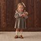 Velour Dress- Spruce