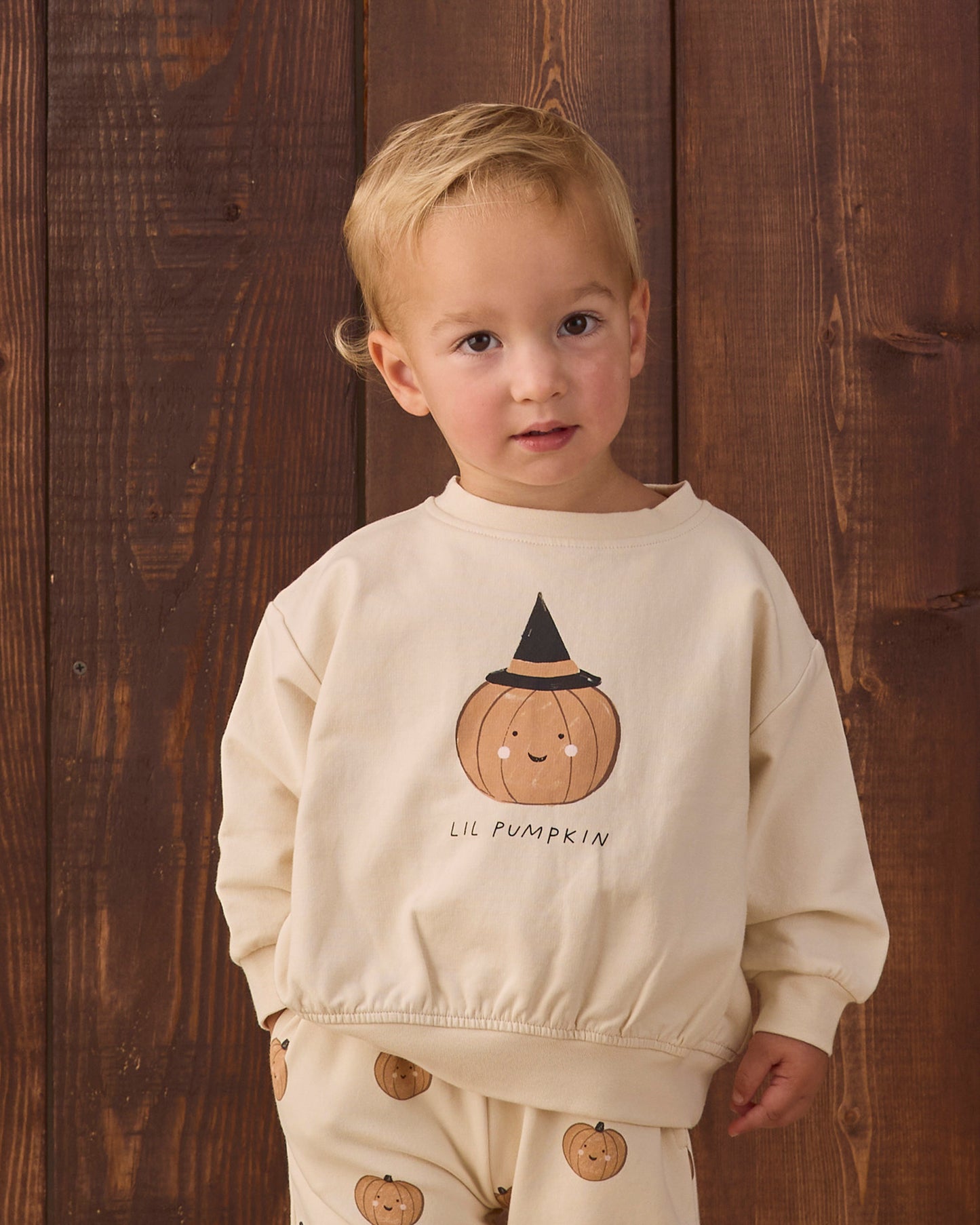 Relaxed Sweatshirt- Lil Pumpkin
