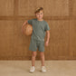 Cove Essential Tee- Heathered Green