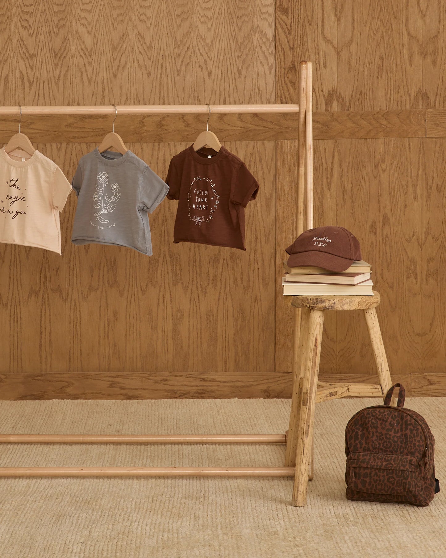 Mini Backpack- Leopard