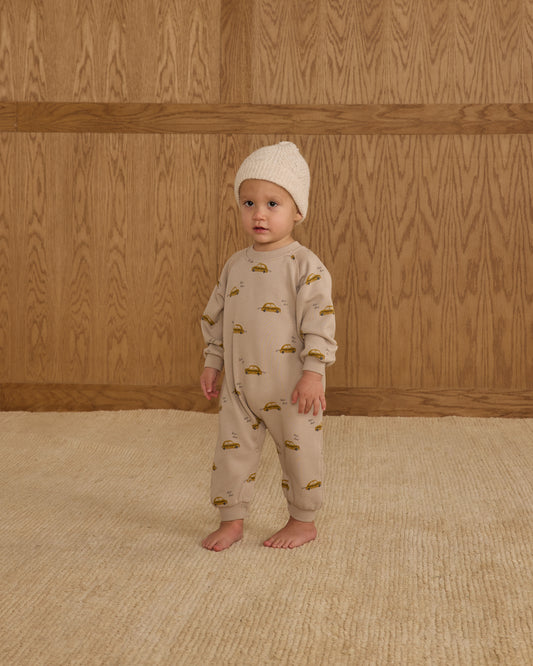 Raglan Jumpsuit- Taxi