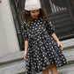 Rylee + cru rose dress