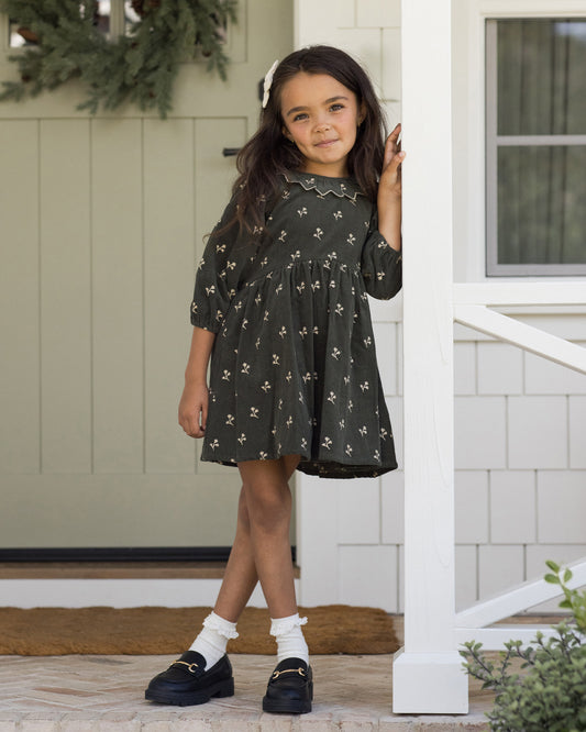 Freya Dress- Blossom Embroidery