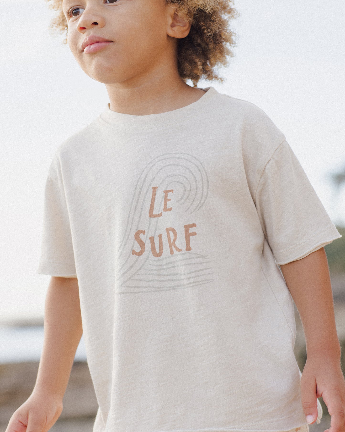 Raw Edge Tee- Le Surf
