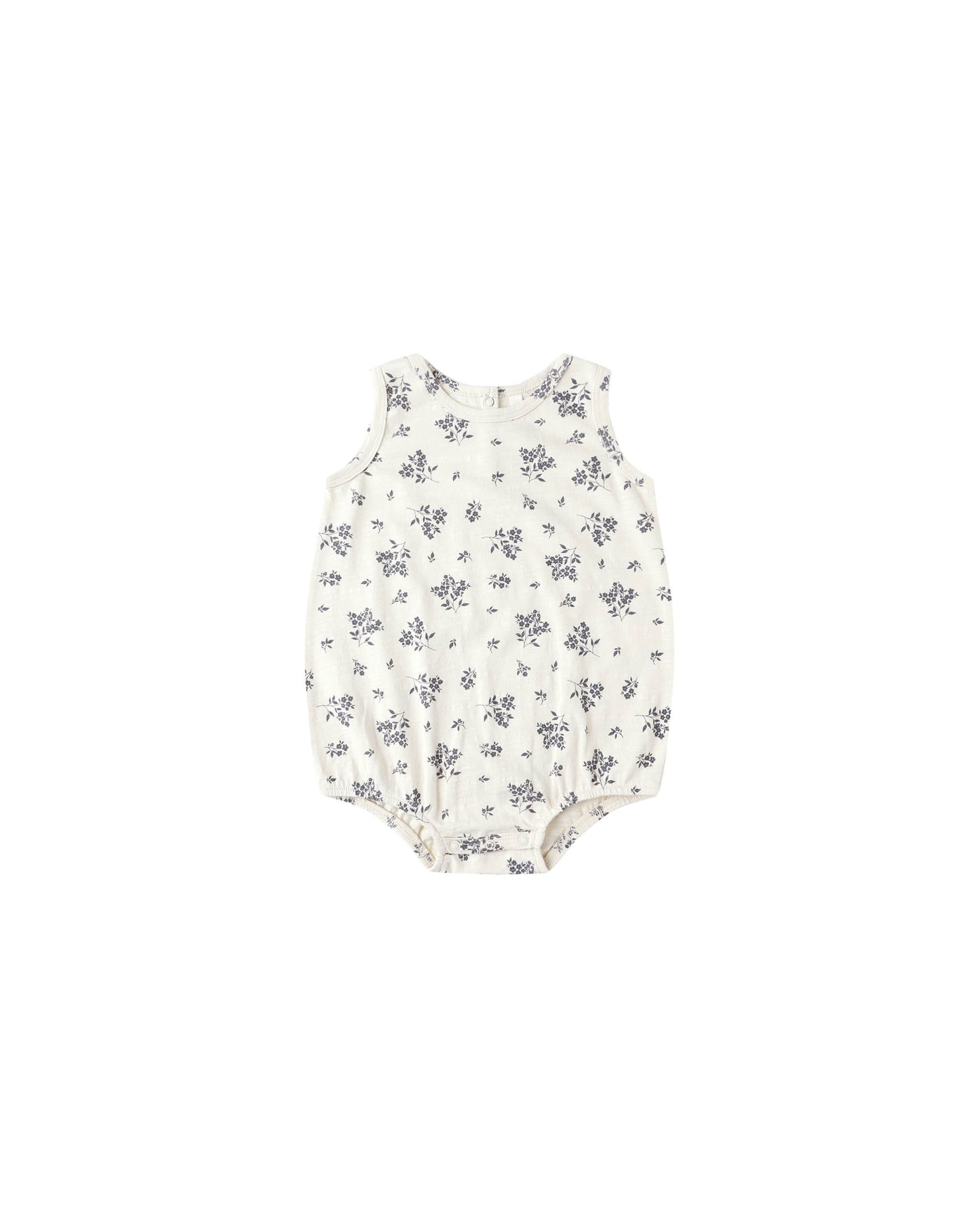 Bubble Onesie - Blue Floral