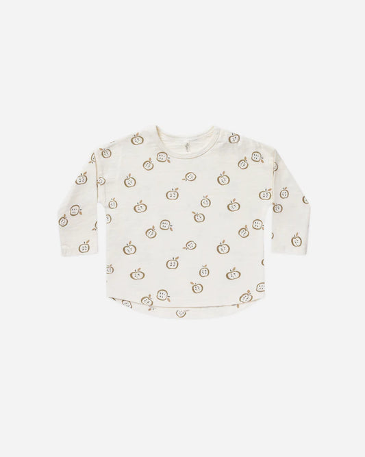 Long Sleeve Tee- Apples - Lulie