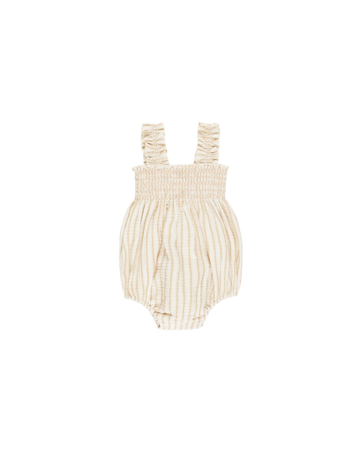 Julia Romper- Marigold Stripe