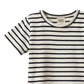 River Tee- Navy Sailor Stripe