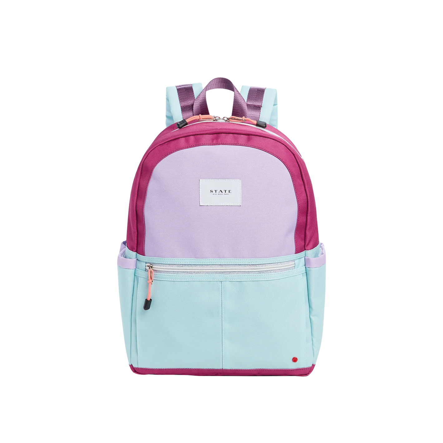 Kane Kids Backpack- Magenta/Mint - Lulie