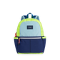 Kane Kids Travel Backpack- Navy/Neon
