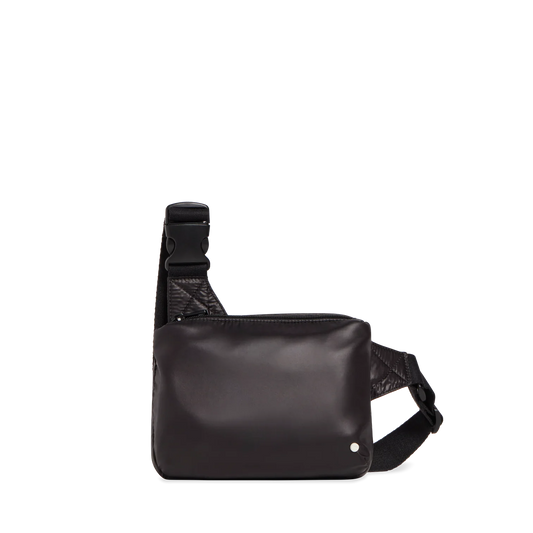 Lorimer Crossbody Fanny Pack- Black
