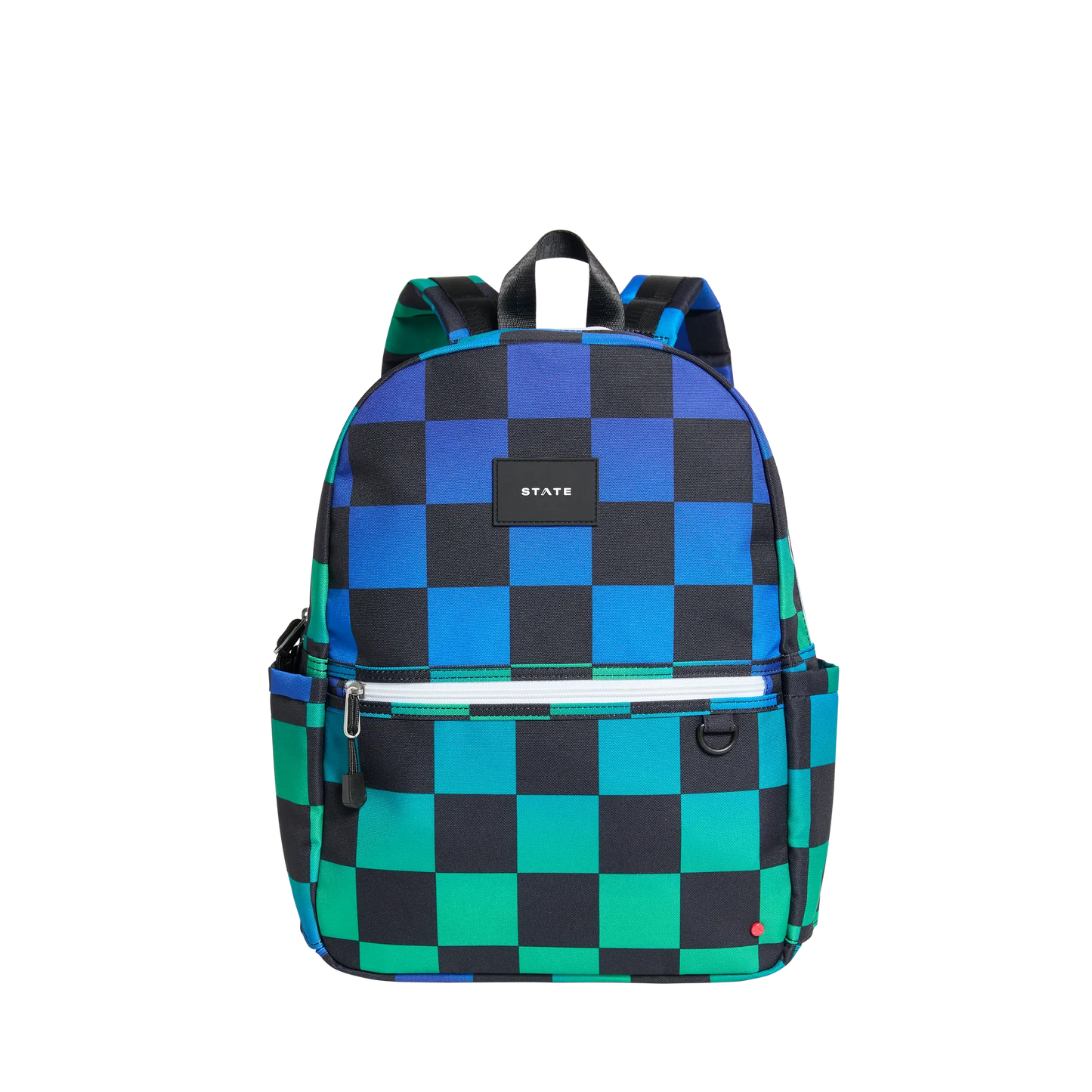 Kane Kids Backpack- Blue Checkerboard