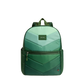 Kane Double Pocket Large Backpack- Olive Chevron