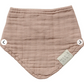 Dusty Rose Muslin Bib