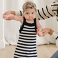 Navy Stripe Knit Tank Dress
