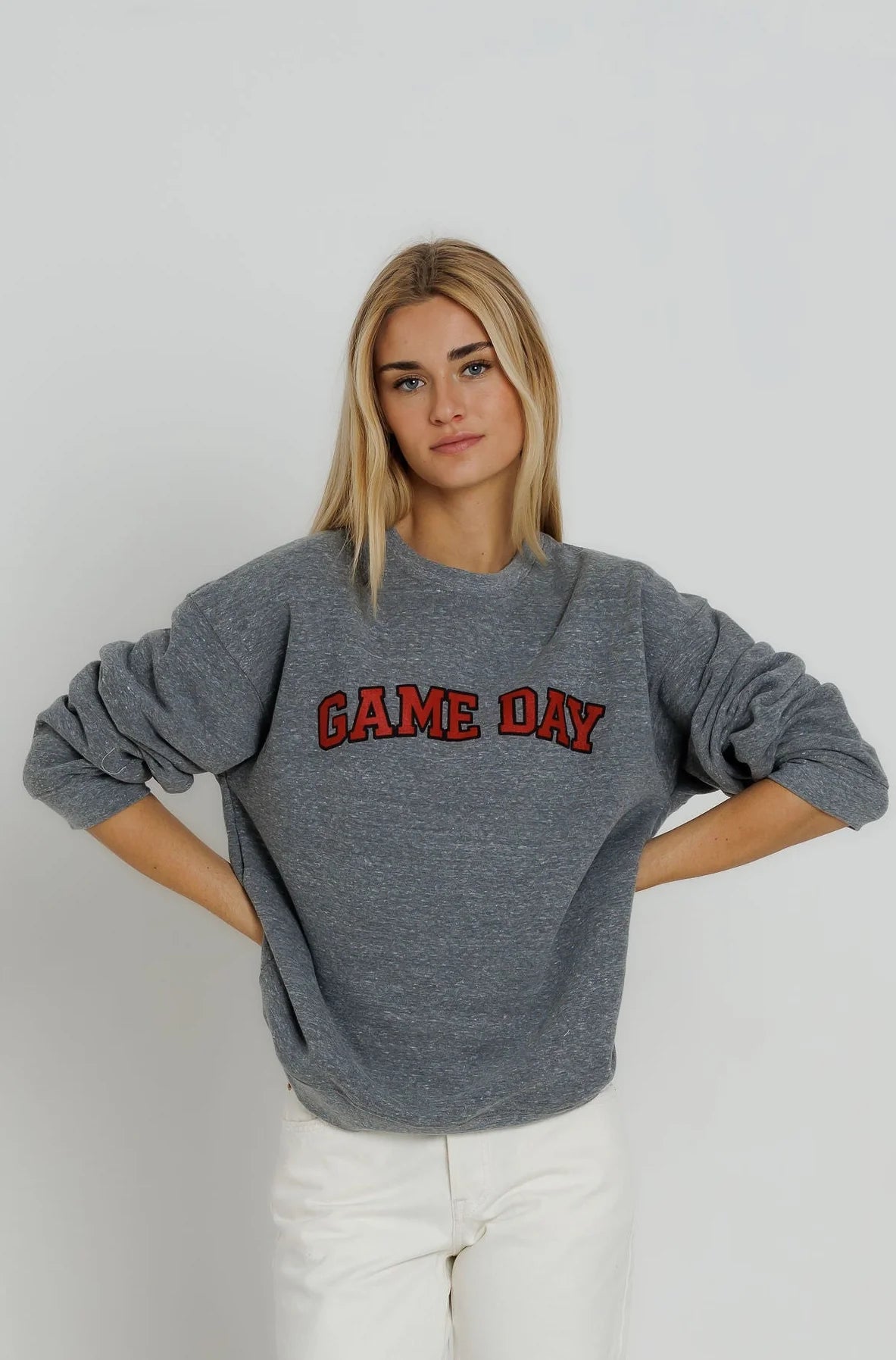 Sunny Somewhere Game Day -Oversized Crew