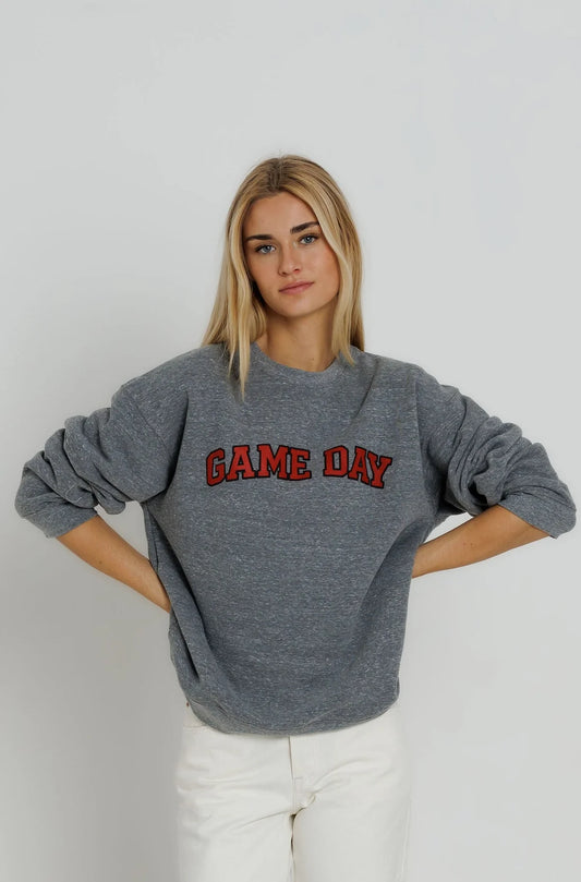 Sunny Somewhere Game Day -Oversized Crew