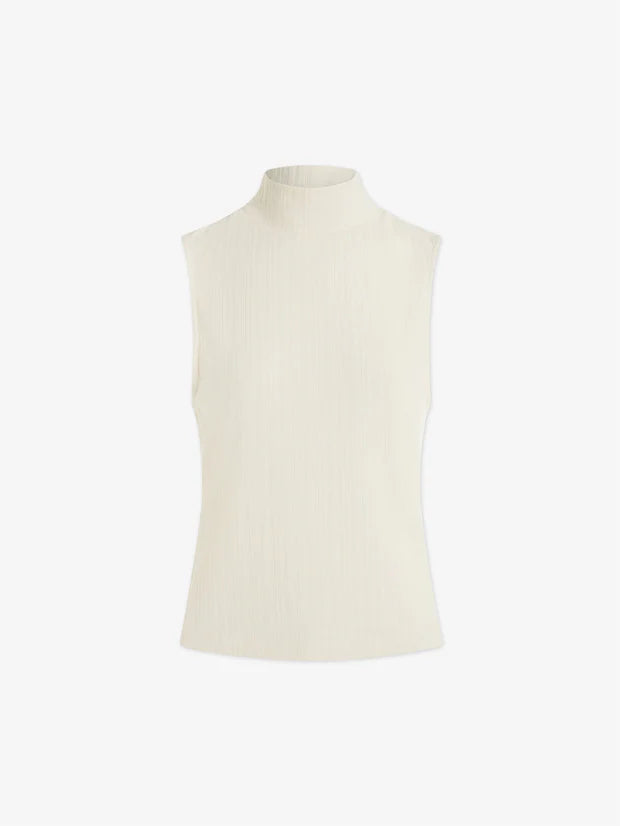 Caley Fitted Rib Tank- Birch - Lulie