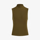 Caley Fitted Rib Tank- Military Olive - Lulie